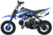 blue mini dirt bikes